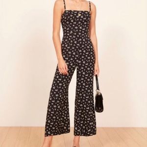 Reformation printed jumpsuit
